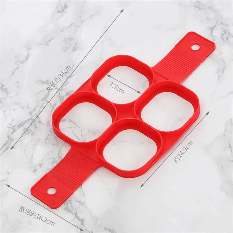 Pancake Egg Ring Maker Nonstick Cooking Tool Round Heart Pancake Maker Egg Cooker Pan Flip Eggs Mold Kitchen Baking Accessories — image 13