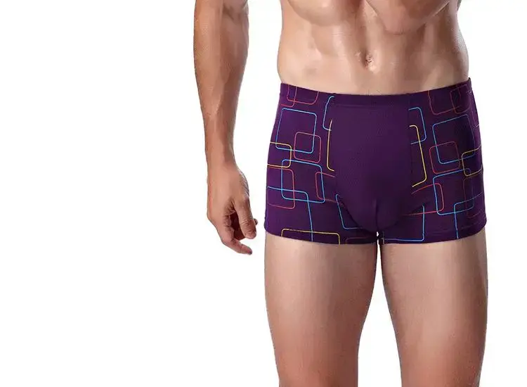 Mens Boxer Shorts Modal Underwear Sexy Striped Underpants Breathable Boxers Bamboo Fiber Panties Male Underwears Plus Size L-7XL — image 5