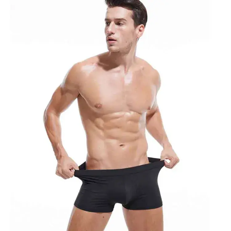 4pcs/Lot Men's Panties Underpants Cueca Boxers Underwear Cotton Thermal for Man Breathable Homme Sexy Soft Male Shorts — image 6