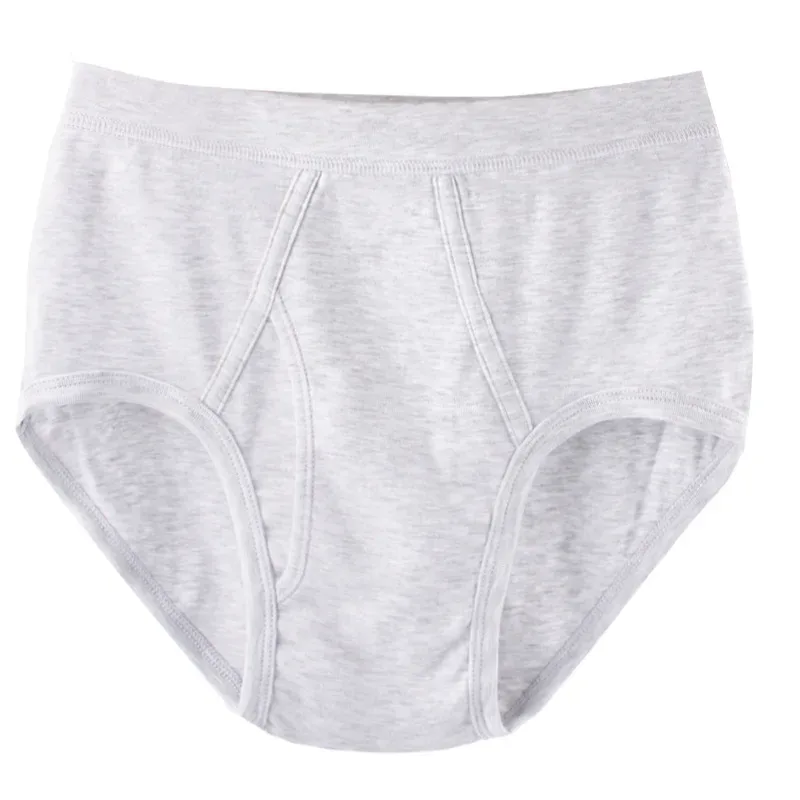95KG Solid Fat Plus Size Men's Underwear Mens Underwear 100% Cotton Comfortable Breathable Loose Large Size Men Briefs Panties