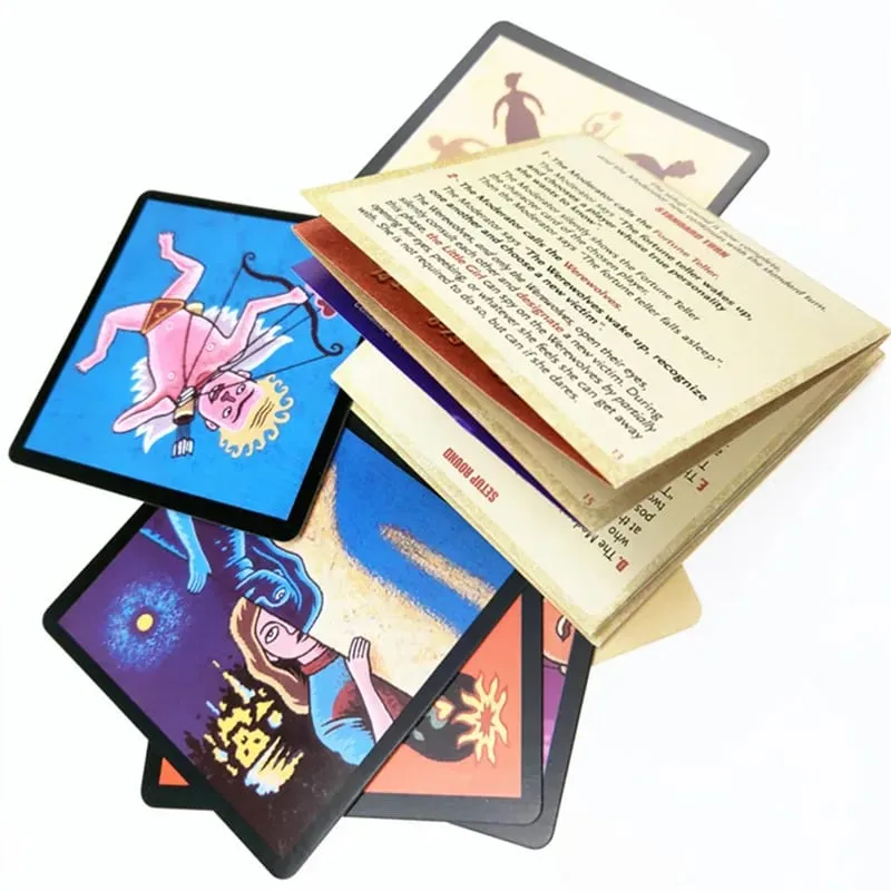 Hot Cute Werewolf Game Board Game Card Wolf Card Poker 3-10 People Party Entertainment — image 3
