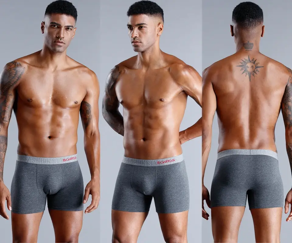 3pcs Front Opening Print Boxers For Man Underware Cotton Camouflage Men's Panties Shorts Family Sexy Male Underpants Sports — image 8