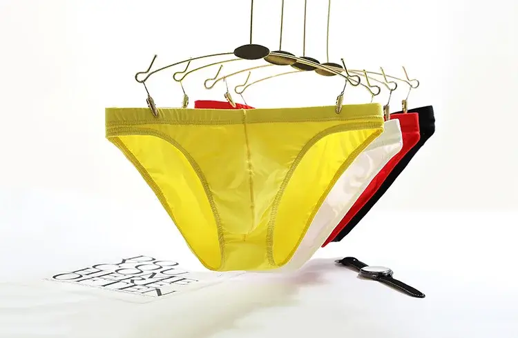 Roupa interior masculina cor sólida verão algodão cuecas masculinas shorts sexy briefs tamanho grande sem costura homem calcinha para homem