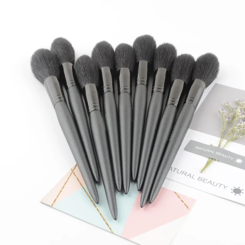 Chichodo 1pc Highlight blusher blushing makeup brush Professional Make up brushes Buffing High quality goat hair — image 3