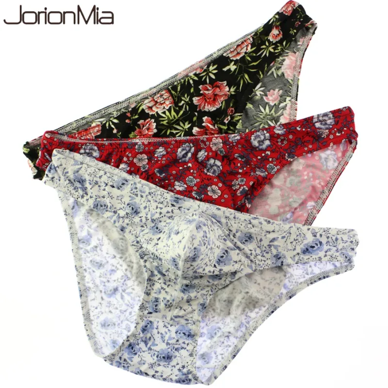 3pcs Men's Underwear Male printed Briefs Underpants for Men Brief Cotton Fiber Panties Mens Bikini Pant Men Sexy Slip Hombre Y09 — image 2