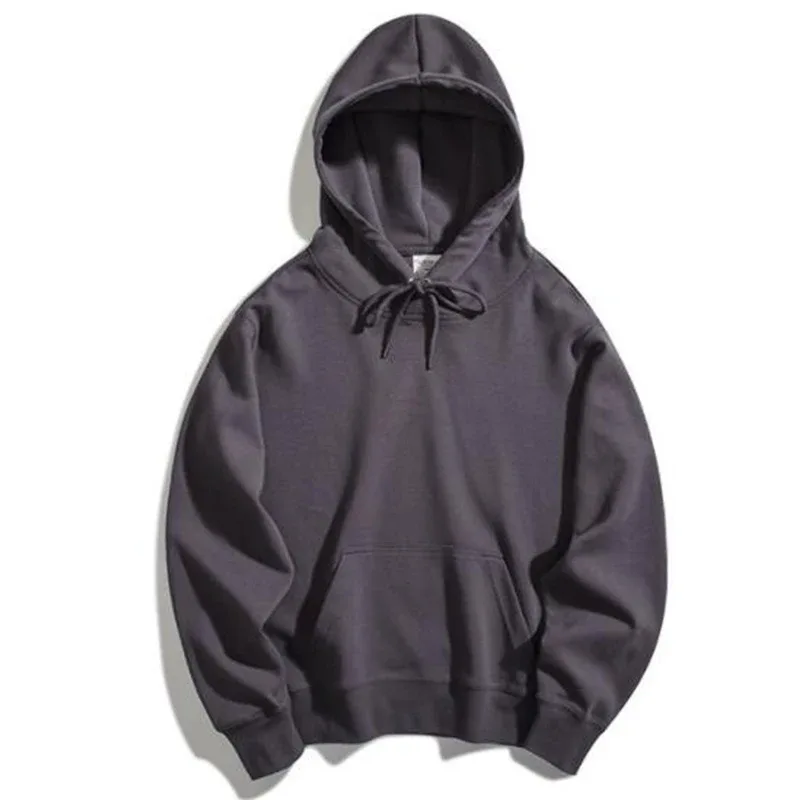 Felpa con cappuccio molto sottile taglie forti Felpe con cappuccio da uomo Nuova primavera estate Felpe basic casual allentate Camicie sportive pullover solidi top maschili