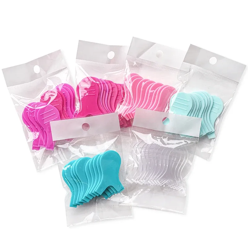 Makeup Eyelash Brushes 10pcs Reuseable Plastic Clean Comb Y Shape Eyelashe Lifting Curler Eye Lash Extension Perm Eyelashe Tools — image 6