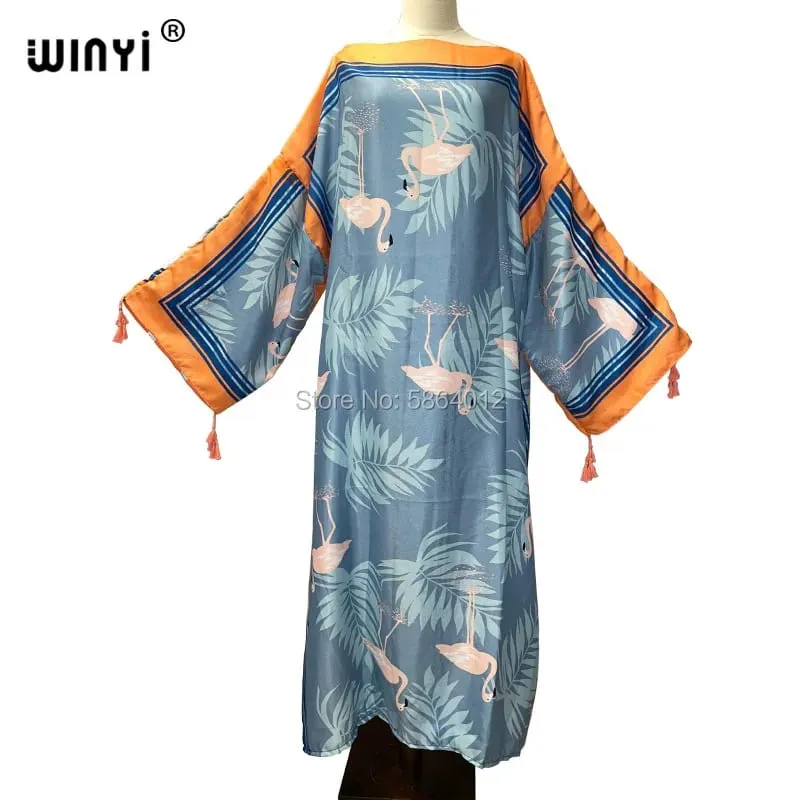 Cotton Robe Femme Hiver Платье Elegant Long Sleeve Мусульманские Комплекты Splicing Stripe Print Female Dresses Vestdios Abaya — image 39