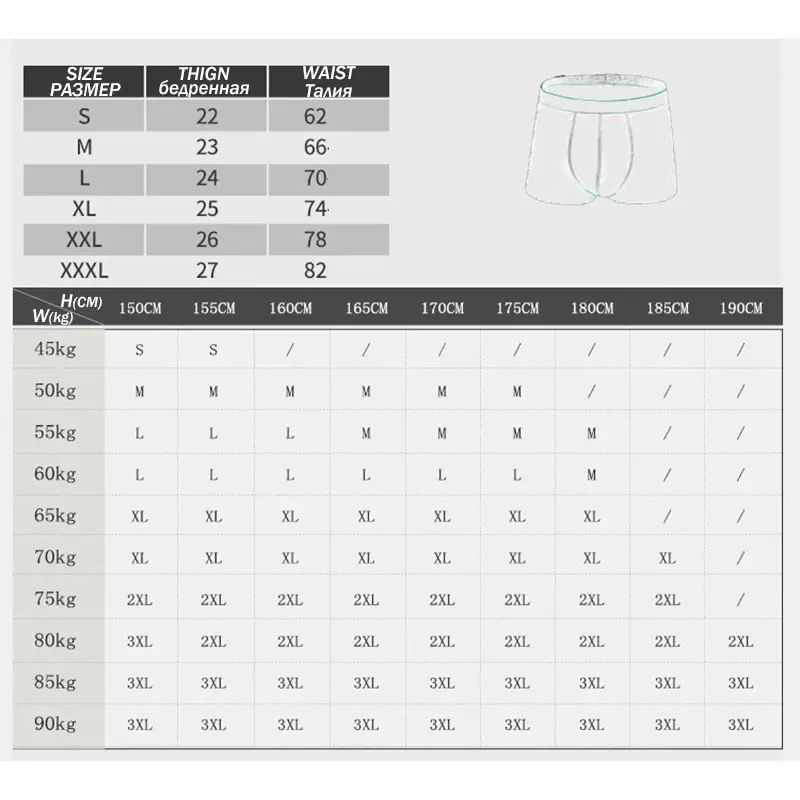 6pcs/lot Oversized Cotton Mens Underpants Soft Boxer Men Breathable Solid Underwear Flexible Boxershorts Vetement Homme — image 9