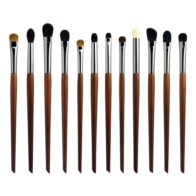 1pc Eye Makeup brushes Eyeshadow make up smudge highlighter crease eyebrow detail smoky eye brush Goat hair — image 1