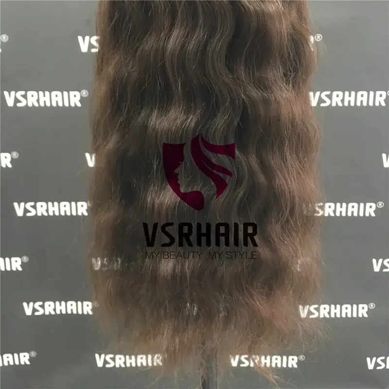 VSR Clip Hair Wave One Piece Pure Natural Human Hair Extensions Easy Do European Quality Clip In One Piece