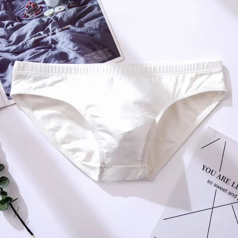 Men's Underwear Male Sexy Solid Briefs Underpants for Men Brief Cotton Adult Panties Mens Bikini Pant Men Sexy Slip Hombre 1805 — image 12