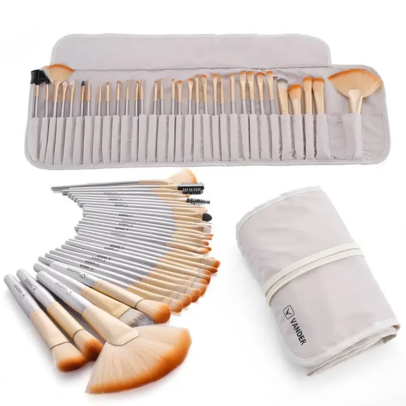 Makeup Brushes Set 32 Pcs Professional Foundation Powder Contour Eyeshadow Blending Make up Brush Multiple Colour
