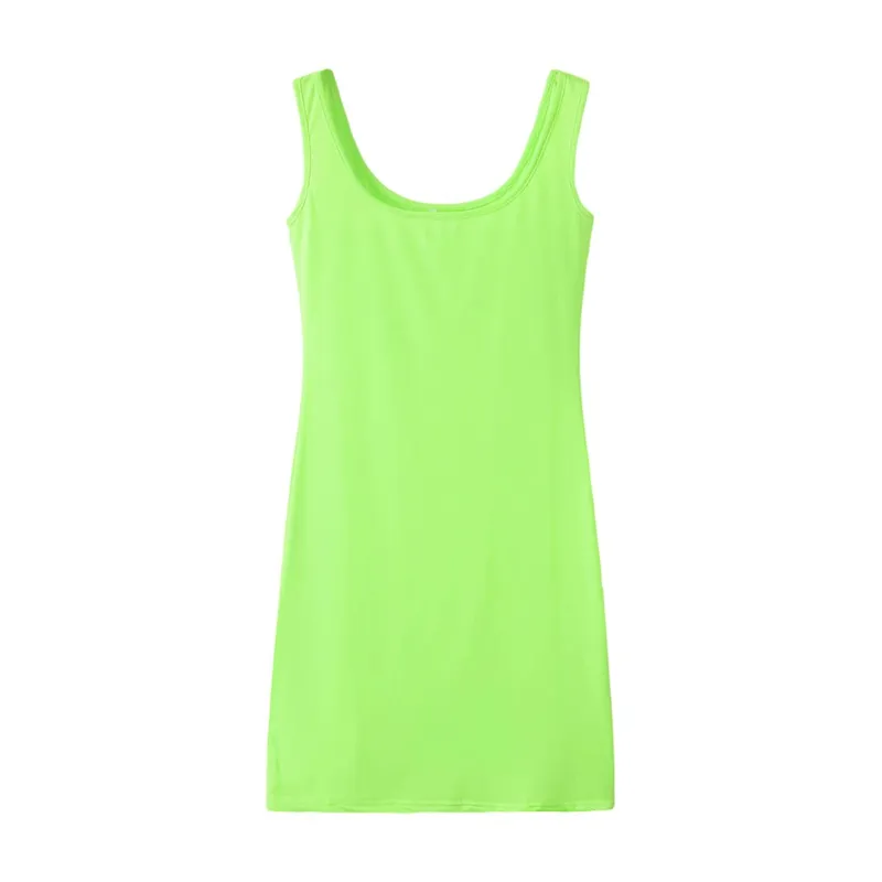 2023 Summer New Women's Solid Color Strap Casual Dress