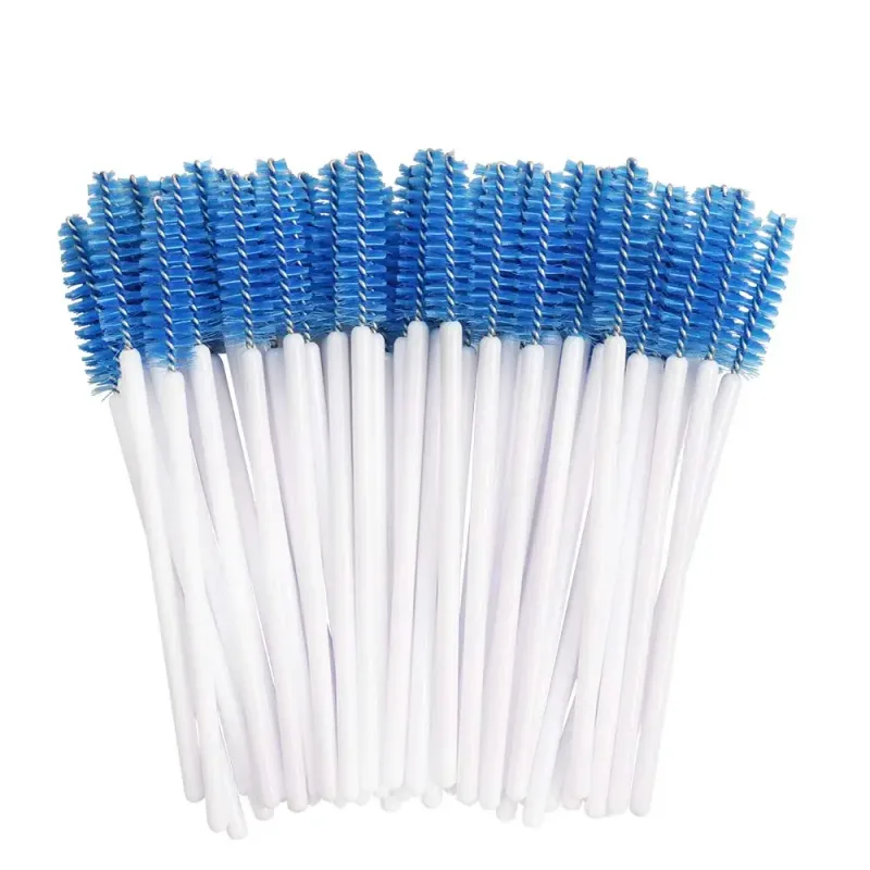 50Pcs Eyelash Brushes Makeup Brushes Disposable Mascara Wands Applicator Multicolors Eye Lashes Cosmetic Brush Makeup Tools