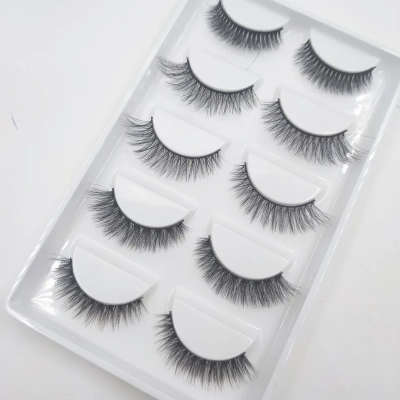30 Style 5 Pairs Natural Eye Lashes Mink Lashes Handmade Fluffy Lashes 3D False Eyelashes Makeup Faux Cils Maquiagem Cilios — image 40
