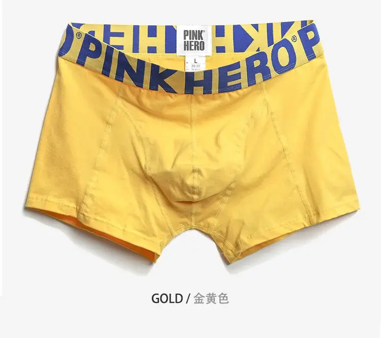 4 Stück PINKHERO Modische Unterhosen für Herren, stilvolle, bequeme und weiche Slips für Herren, Baumwollunterwäsche, Boxershorts, Calzoncillos Hombre — image 11