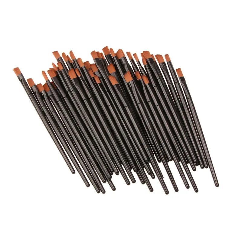 100/50pcs/set Eyebrow Brush Eye Brushes Set Eyeshadow Mascara Blending Pencil Brush Makeup Brushes Make Up Cosmetic Tools — image 3