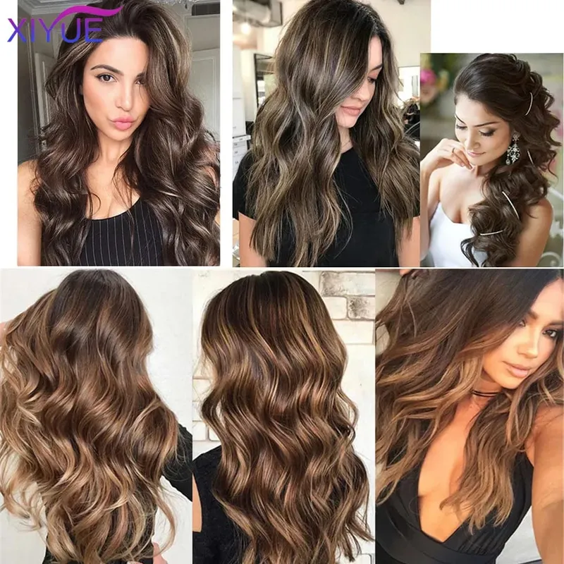 5 Clips Synthetic Hair Long Straight Clip In Hair Extensions False Hair Black Hair Pieces for Women — image 7