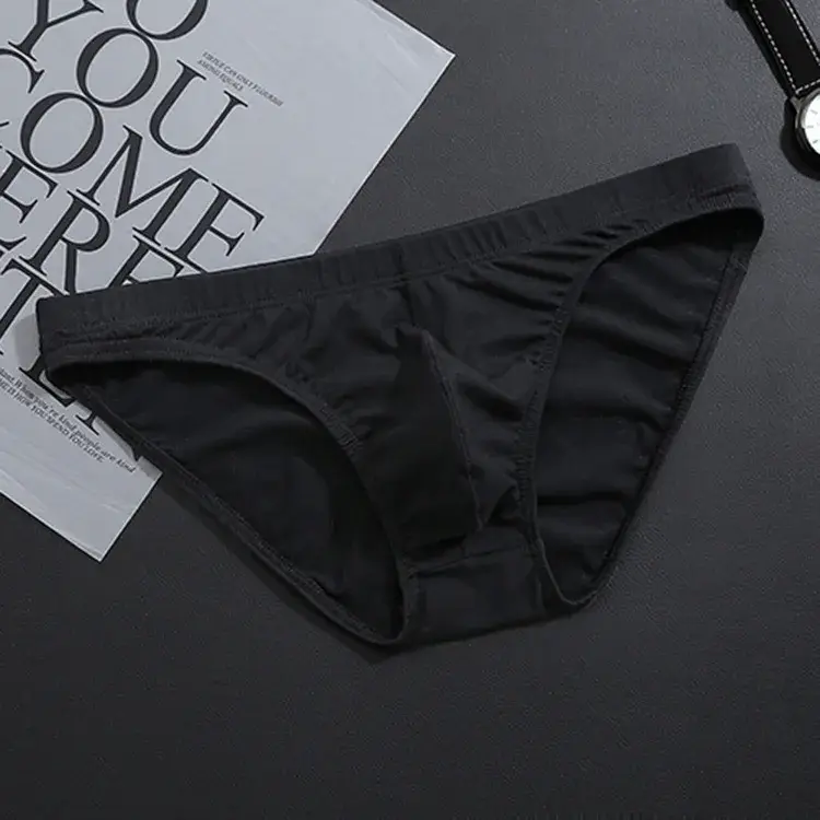 Roupa interior masculina cor sólida verão algodão cuecas masculinas shorts sexy briefs tamanho grande sem costura homem calcinha para homem