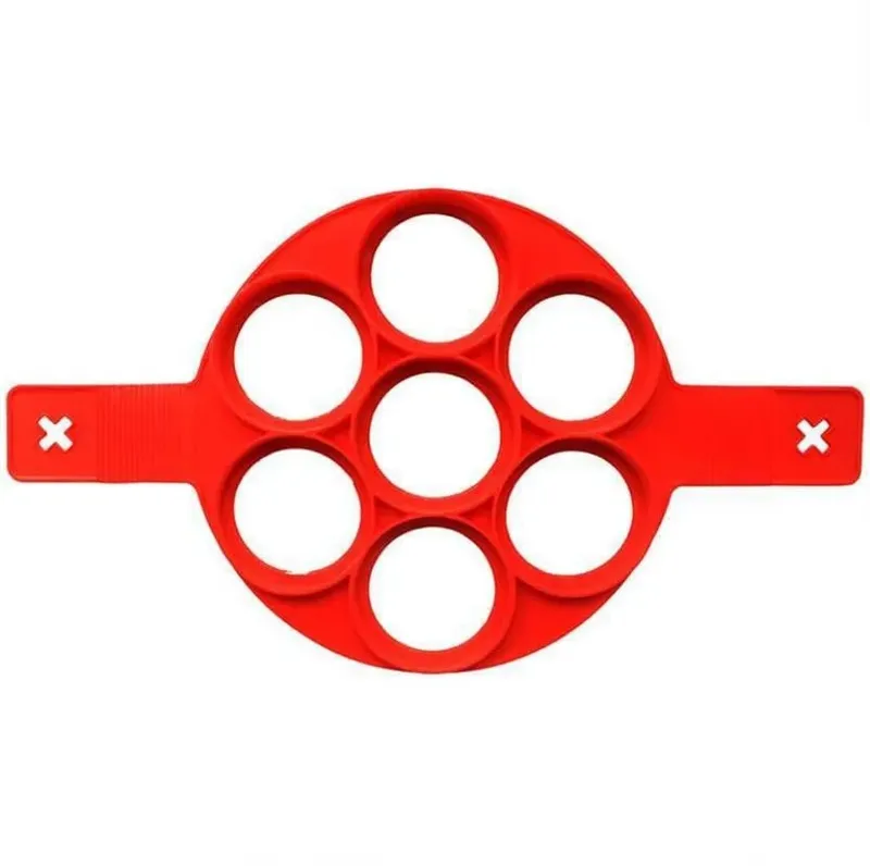 Pancake Egg Ring Maker Nonstick Cooking Tool Round Heart Pancake Maker Egg Cooker Pan Flip Eggs Mold Kitchen Baking Accessories — image 4