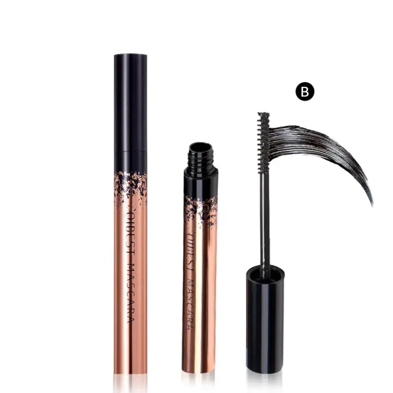 Black Mascara Eyelashes Mascara 4D Silky Eyelashes Lengthening Eyelashes Makeup Waterproof Mascara Volume Eye Cosmetics — image 9