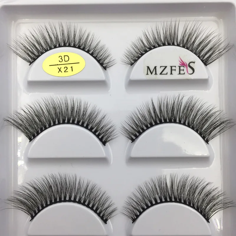 38 Style 5 Pairs Eyelash Natural 3D Mink False Eyelashes Makeup Fake Eye Lashes Faux Cils Make Up Beauty Tools Wholesale — image 33