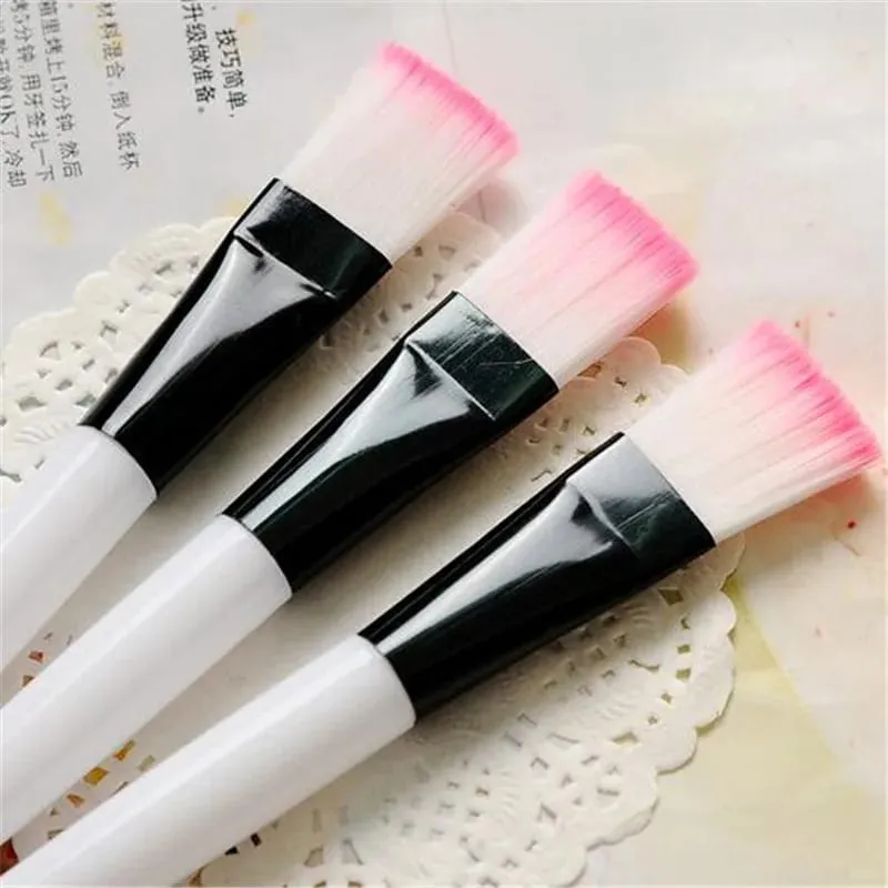 5PCS Soft Cosmetic Makeup Brush DIY Mask Brushes Foundation Skin Face Care Tool Acrylic-Handle Gel Cosmetic Beauty Tools — image 3