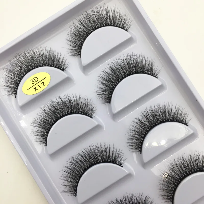 38 Style 5 Pairs Eyelash Natural 3D Mink False Eyelashes Makeup Fake Eye Lashes Faux Cils Make Up Beauty Tools Wholesale — image 39