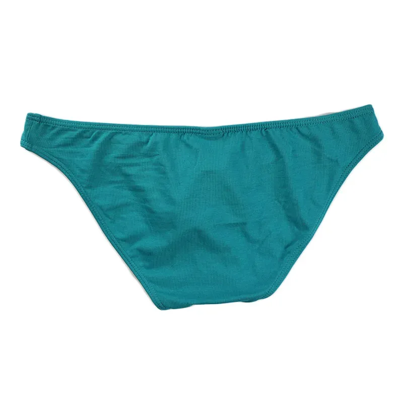 Slips Ultra-fins pour hommes, sous-vêtements Sexy, taille basse, Mini Bikini, sous-vêtements doux, culottes confortables pour la maison