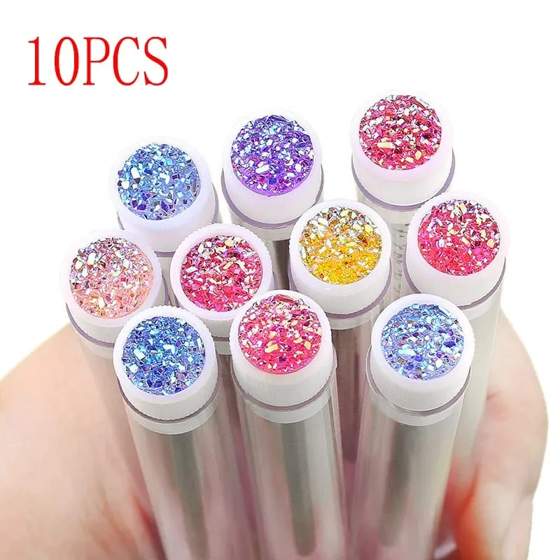 1-10pcs Pink Eyelashes Brushes Reusable Eyebrow Brush for Eyelash Extension Crystal Eyelash Brush Mascara Tube Make Up Hot Sales — image 8