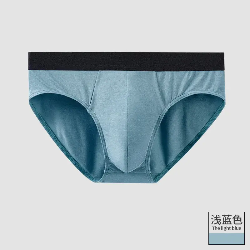 Men's Briefs Soft 60S Modal Male Panties Cozy Elastic Male Underpants Shorts 7A Grade Antibacterial Crotch Mens Sexy Underwear — image 17