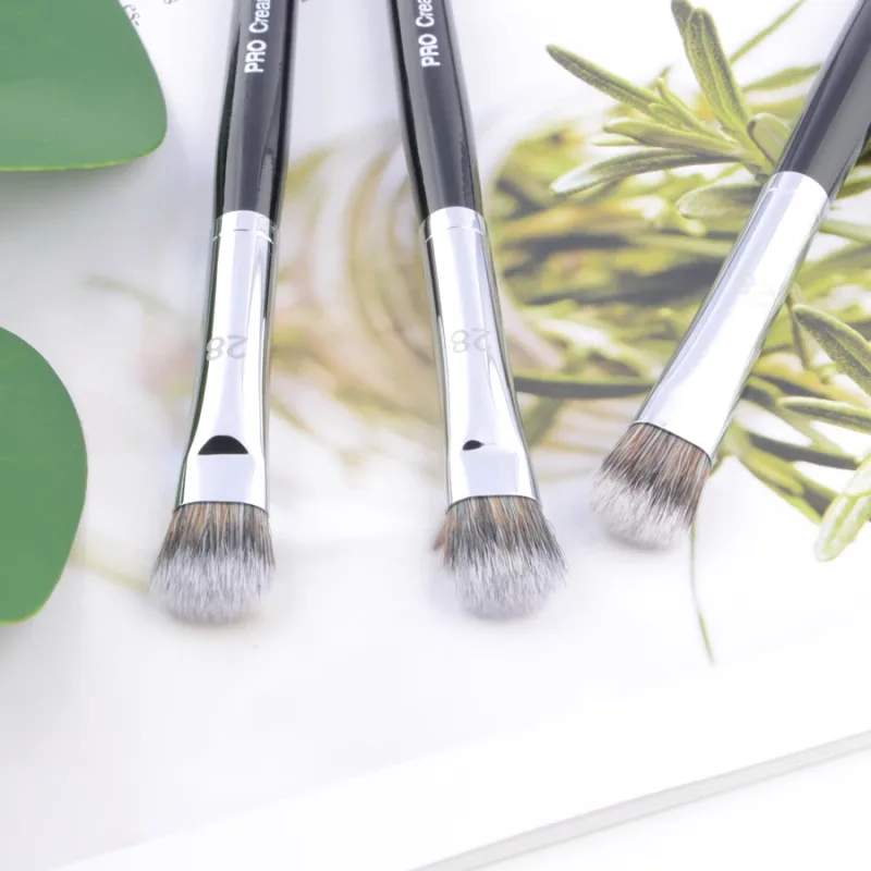 1 piece Pro cream shadow #28 Eyeshadow Nose shadow Eye Makeup brushes Make up brush Synthetic Hair wood handle — image 4