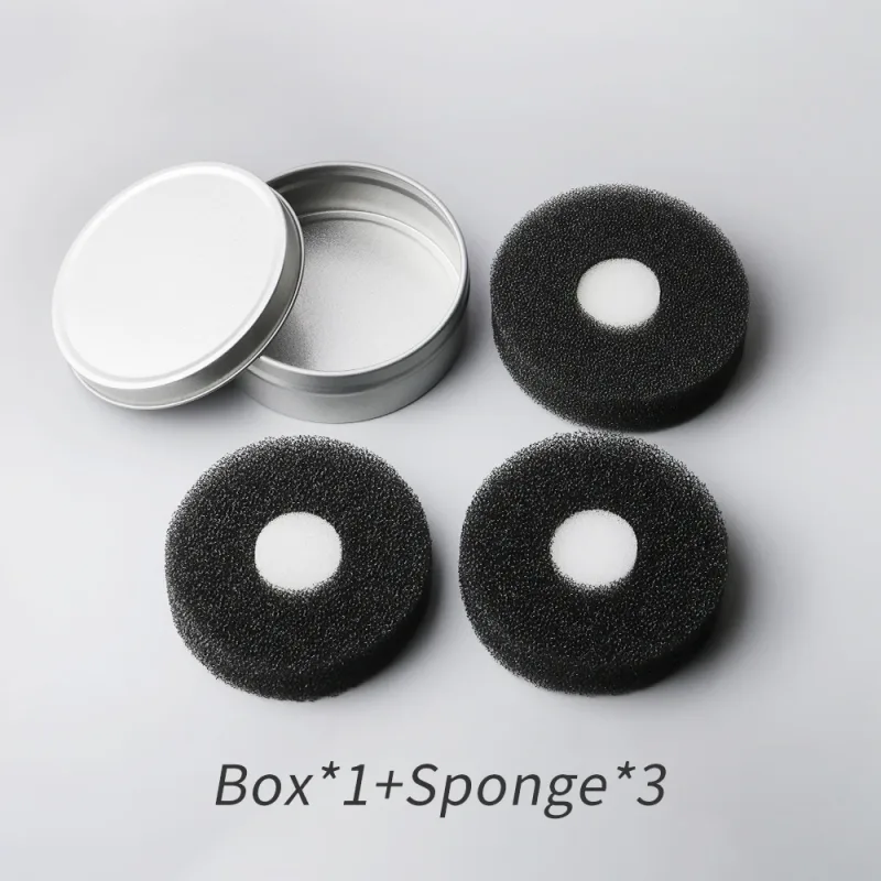 OVW Makeup Brush Dry Cleaner Box Double Use Eye Shadow Brushes Color Remover Sponge Brush Washing Scrubber Clean Kit — image 8
