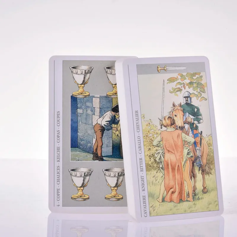 Decameron Tarot Cards Mordern Witch Angels Series Everyday Witch Oracle Cards PDF Guideboock English Board Games — image 1