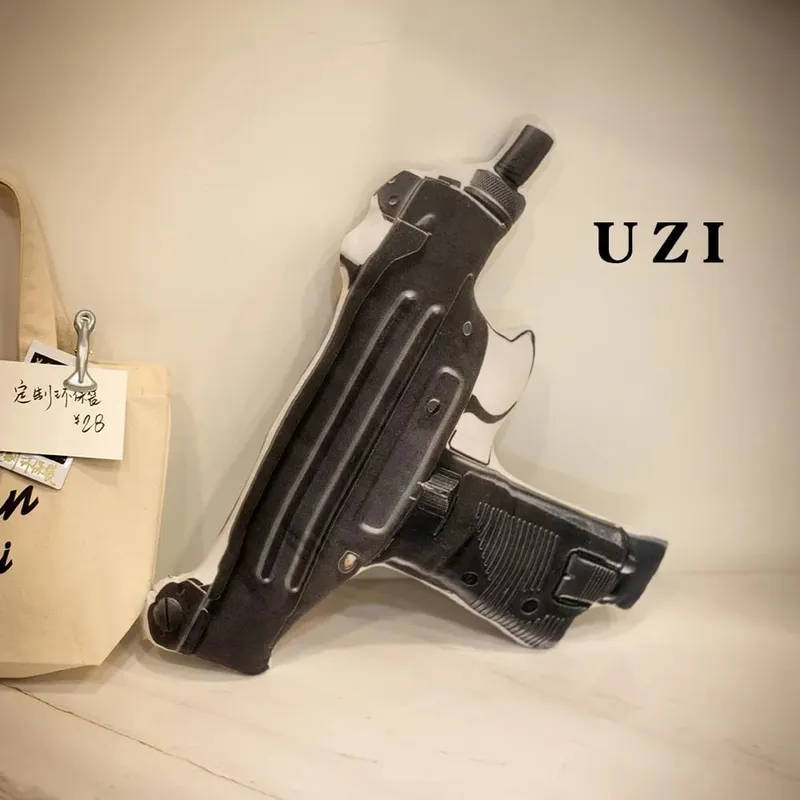 Creative PUBG Game Props Gun Plush Toy Soft Stuffed Pillow Doll Air Drop Box Fun and Creative Gift for Friend Children Kids Boy