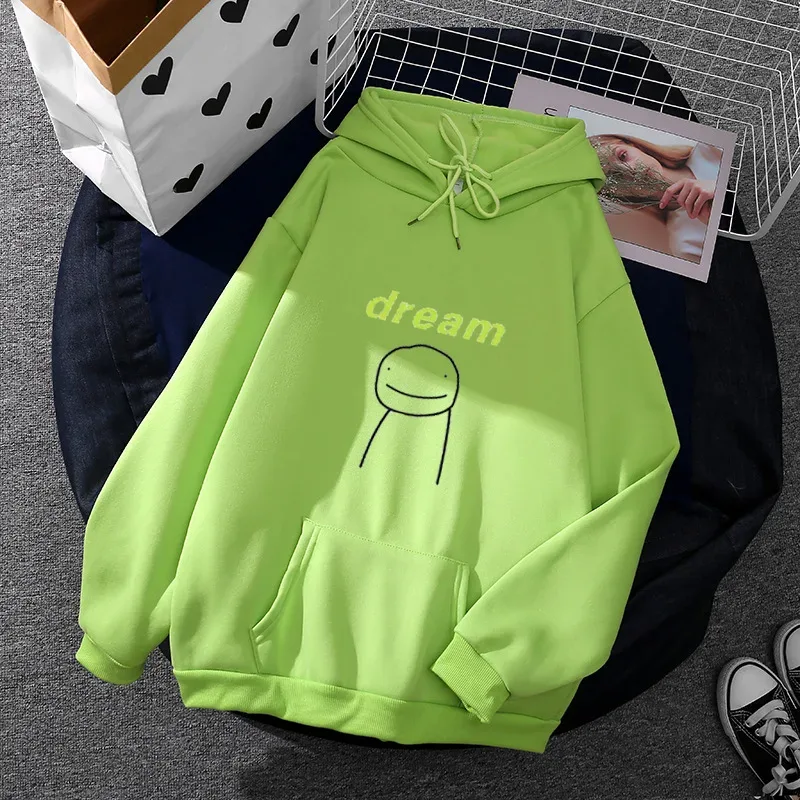 Dream Merch Hoodie Sweatshirts Men Women Pullover Harajuku Tracksui 2023 Men's Hoody Streetwear Casual Fashion Oversized Clothes