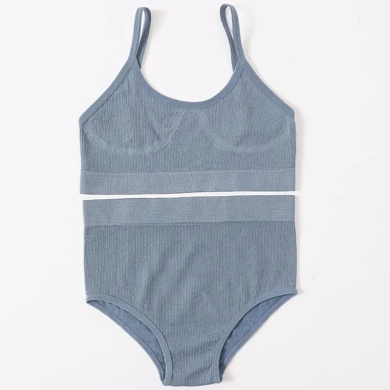 High Waist blue