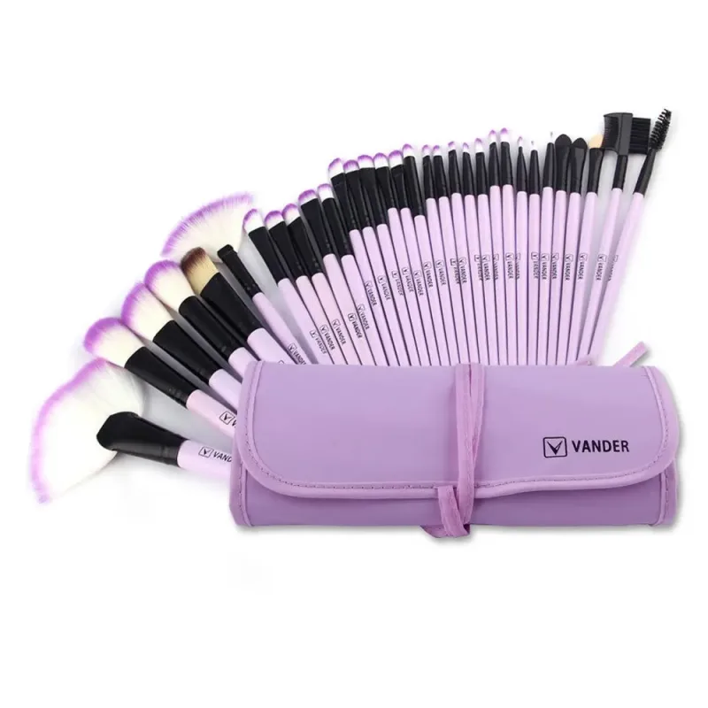 Makeup Brushes Set 32 Pcs Professional Foundation Powder Contour Eyeshadow Blending Make up Brush Multiple Colour