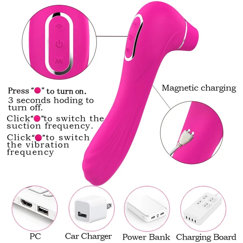 Vagina Sucking Vibrator Oral Tongue Blowing Suction Clitoris Stimulator Vibrators Sex Toys For Adult Women Masturbator Erotic — image 3