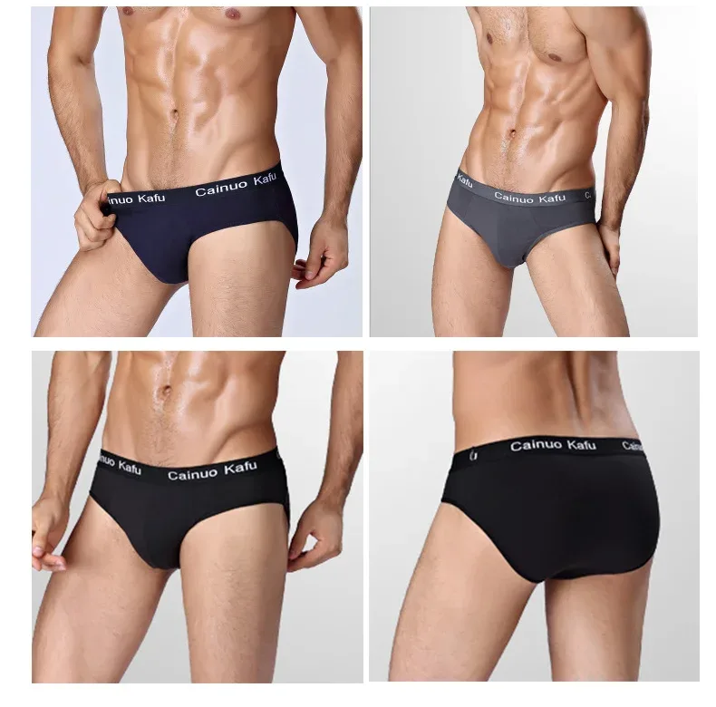 10pcs Mens Underware Breathable Comfortable Mens Briefs Sexy Soft Male Underwear 7XL Plus Size Men Briefs — image 7
