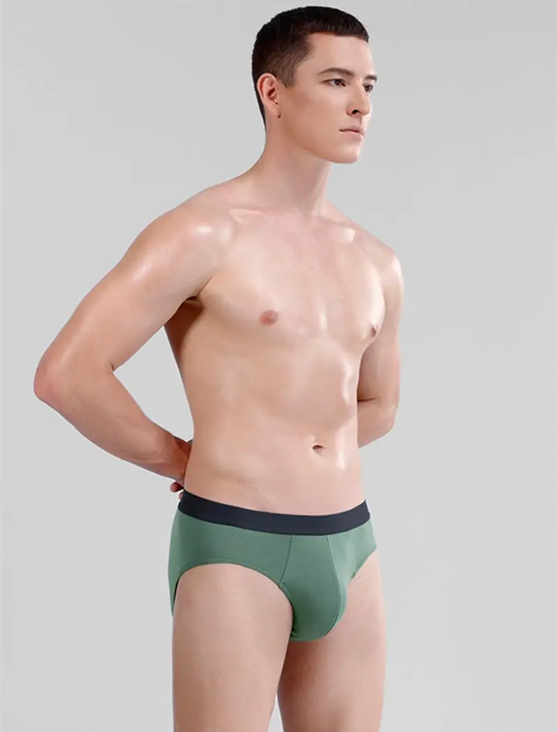 Men's Briefs Soft 60S Modal Male Panties Cozy Elastic Male Underpants Shorts 7A Grade Antibacterial Crotch Mens Sexy Underwear — image 10