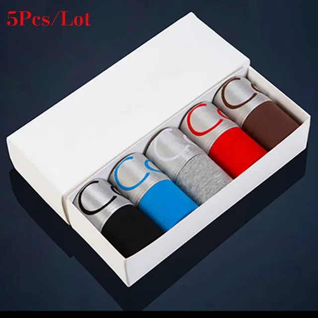 5PCS Men Underwear Boxers Men's Underpants Cotton Solid Sexy Cueca Brand Boxer For Mens Cotton Shorts Panties Calzoncillos 2024 — image 20