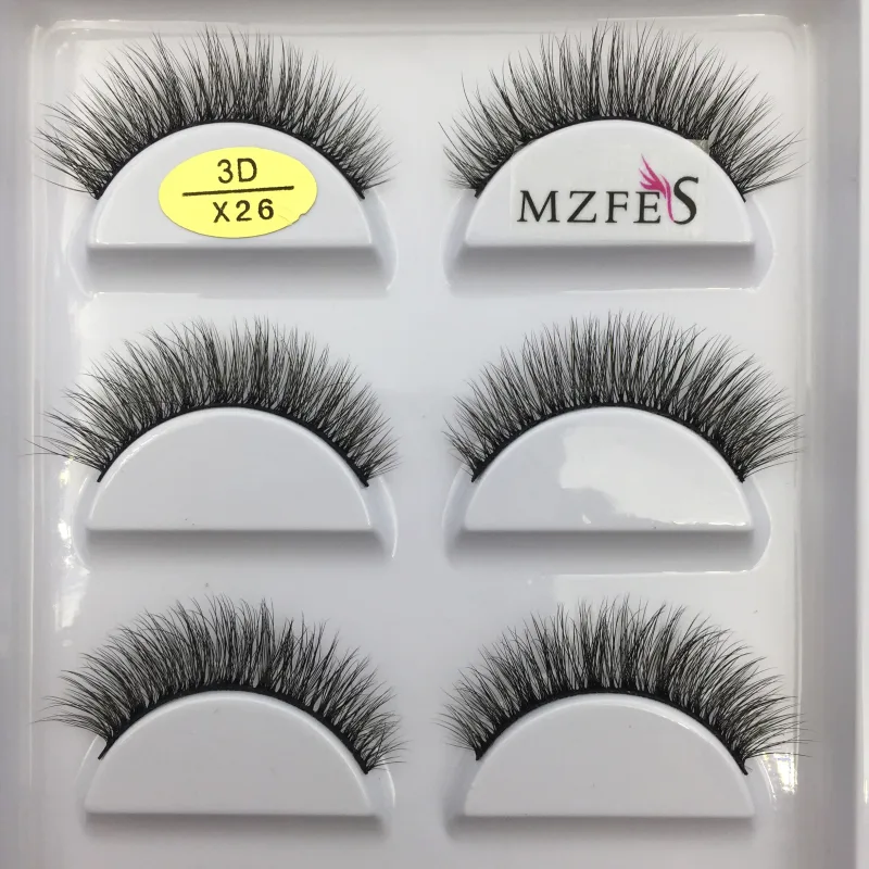 38 Style 5 Pairs Eyelash Natural 3D Mink False Eyelashes Makeup Fake Eye Lashes Faux Cils Make Up Beauty Tools Wholesale — image 27