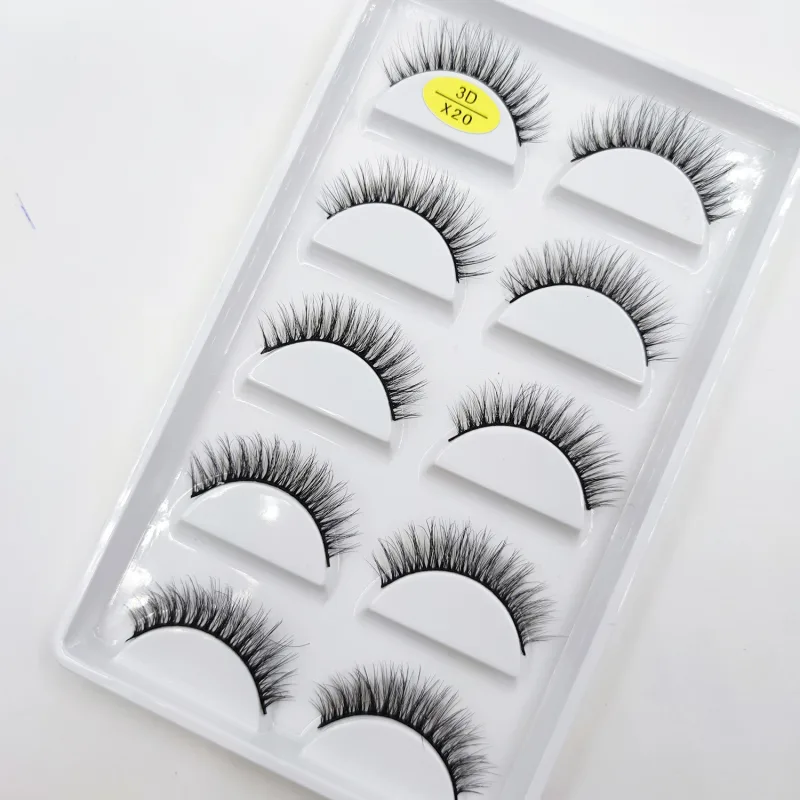 30 Style 5 Pairs Natural Eye Lashes Mink Lashes Handmade Fluffy Lashes 3D False Eyelashes Makeup Faux Cils Maquiagem Cilios — image 28