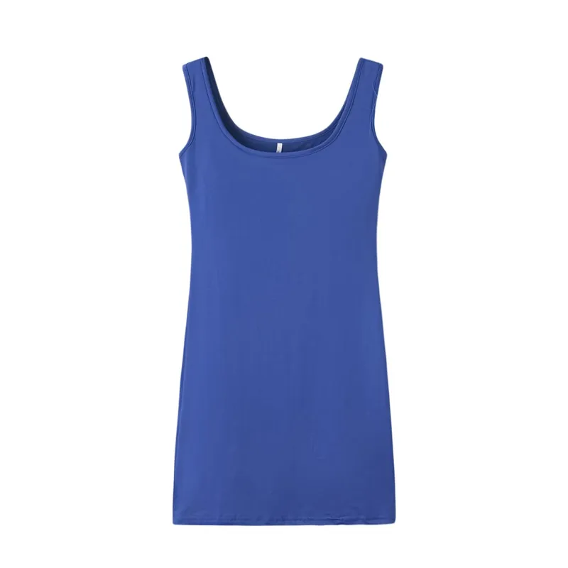 2023 Summer New Women's Solid Color Strap Casual Dress