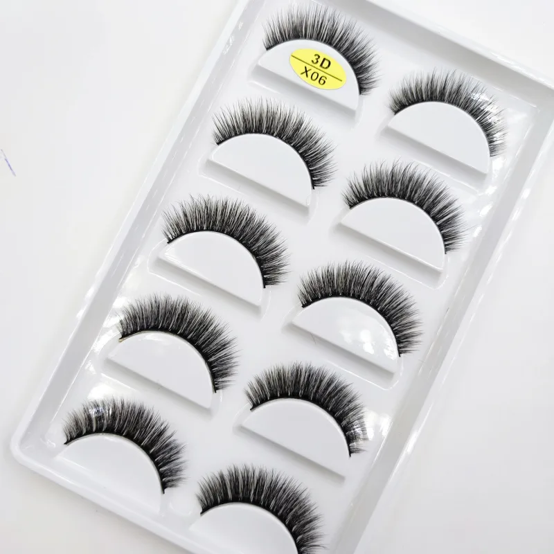 30 Style 5 Pairs Natural Eye Lashes Mink Lashes Handmade Fluffy Lashes 3D False Eyelashes Makeup Faux Cils Maquiagem Cilios — image 14
