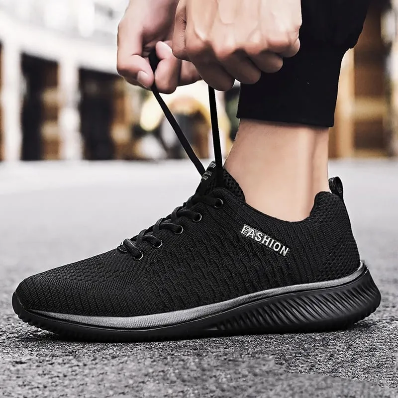 Men Casual Shoes Lace-up Men Shoes Lightweight Comfortable Breathable Walking Sneakers Tenis masculino Zapatillas Hombre — image 3
