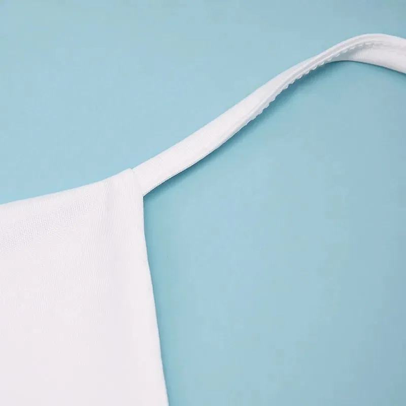Summer Y2K White Halter Top Women Cami Backless Sexy Summer Crop Tops Sleeveless Camisole Lacing Cropped Female Tops Streetwea — image 9