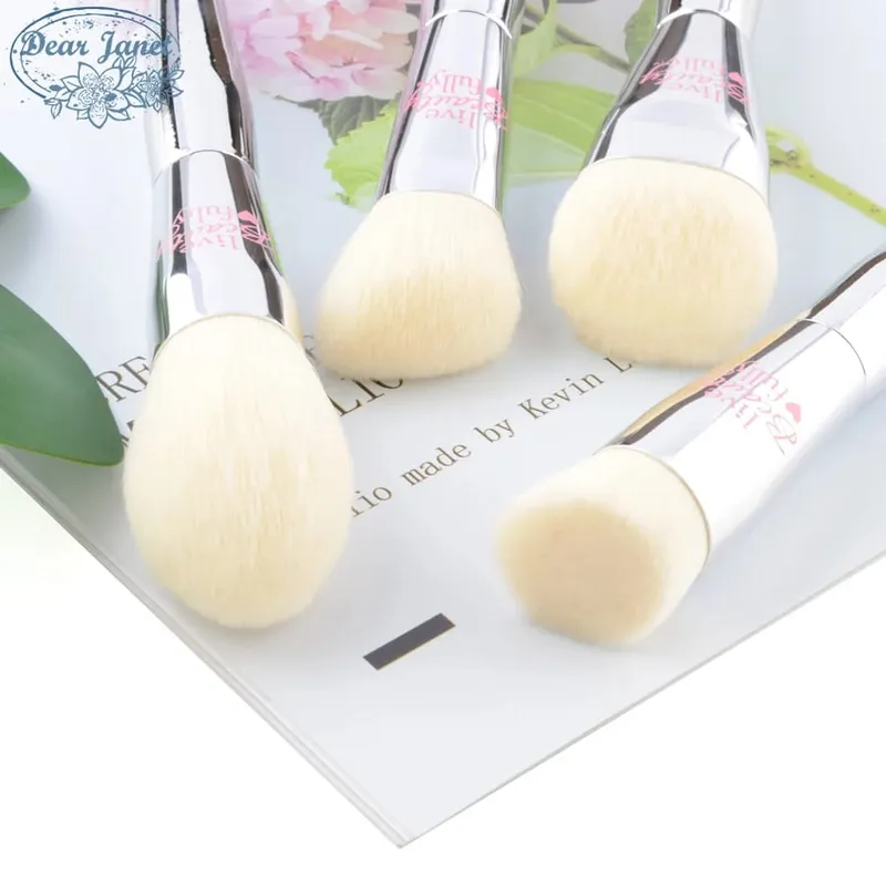 9pcs/Set Makeup brushes Set Foundation Blusher Bronzer sculpting Highlighter Eye shadow eyebrow Make up brush cosmetic beauty — image 4